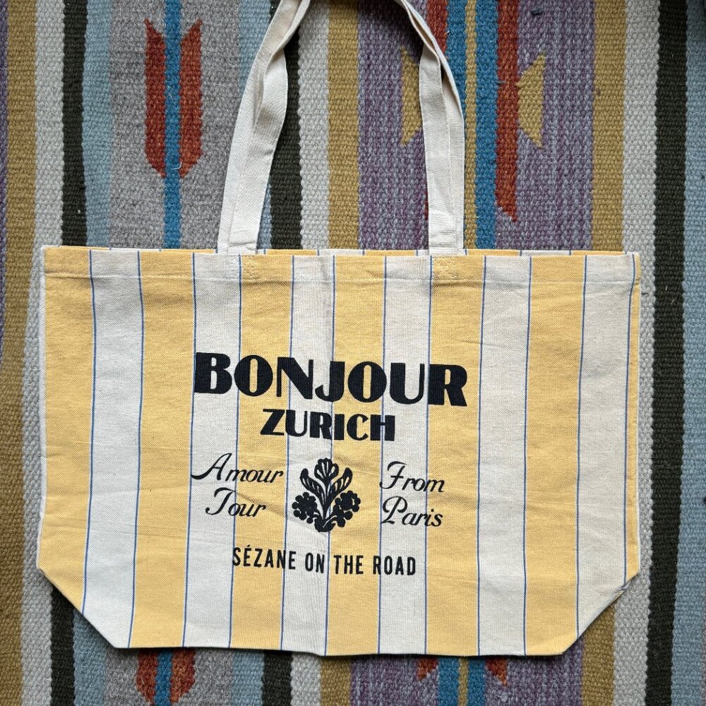 Sezane Bonjour Zurich Tote Bag